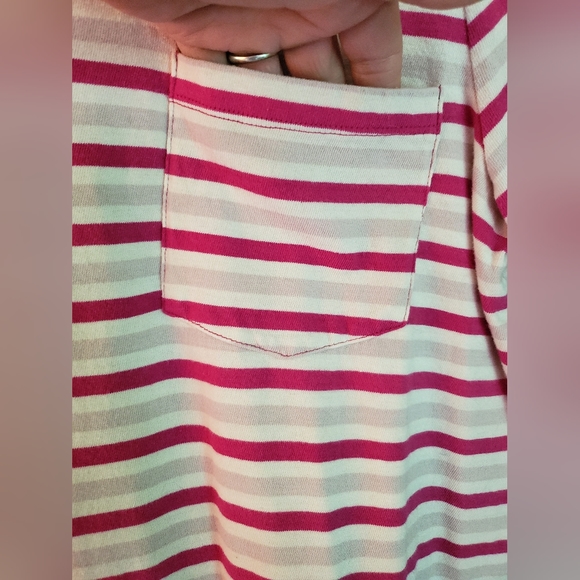 Women's Time & Tru tshirt dress with pocket - Picture 3 of 4